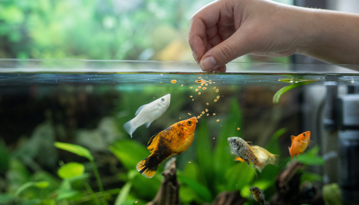 Des poissons en pleine forme : secrets d’une alimentation adaptée en aquarium