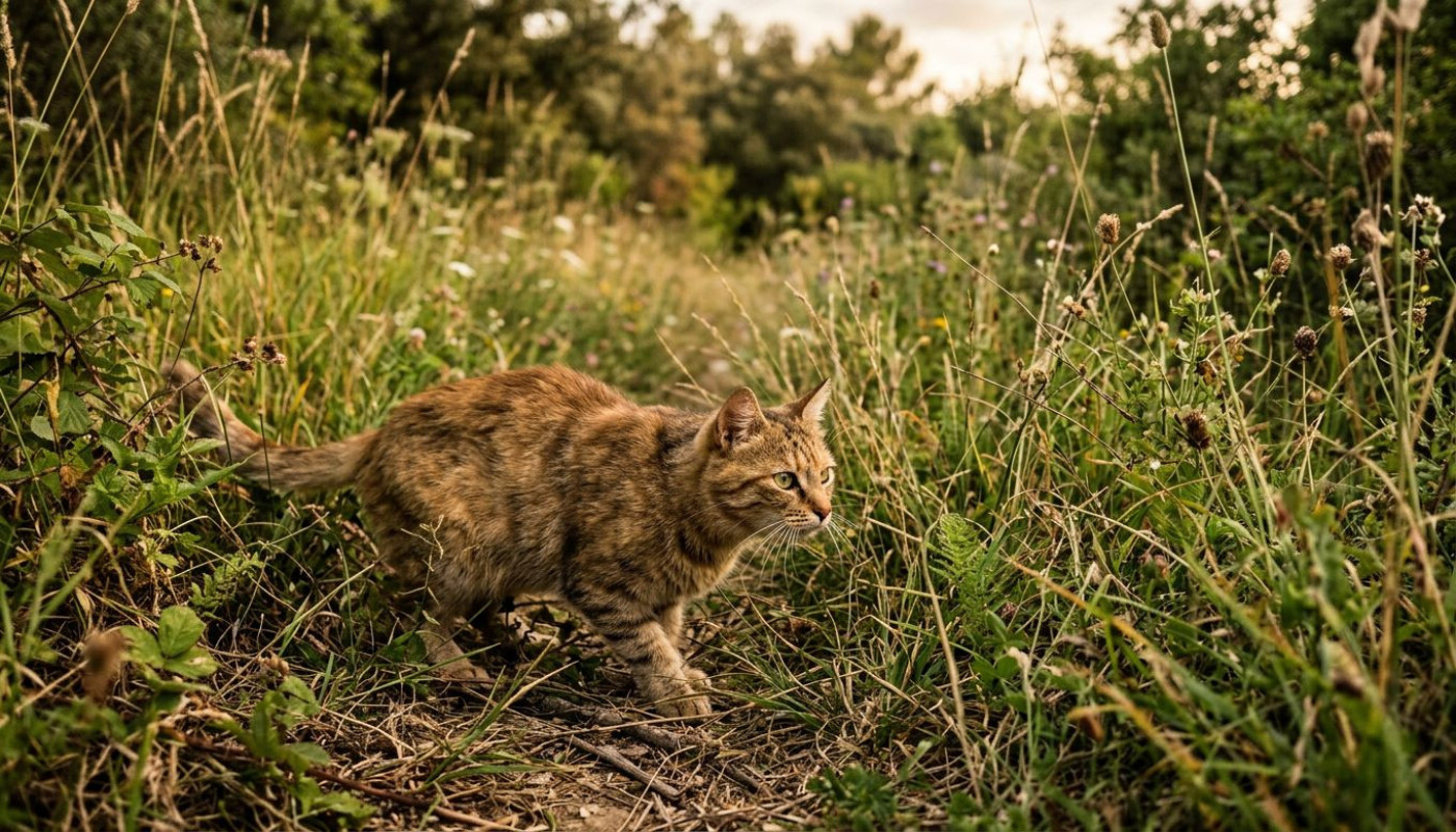 Observer un chat dans la nature, c’est décrypter un prédateur miniature